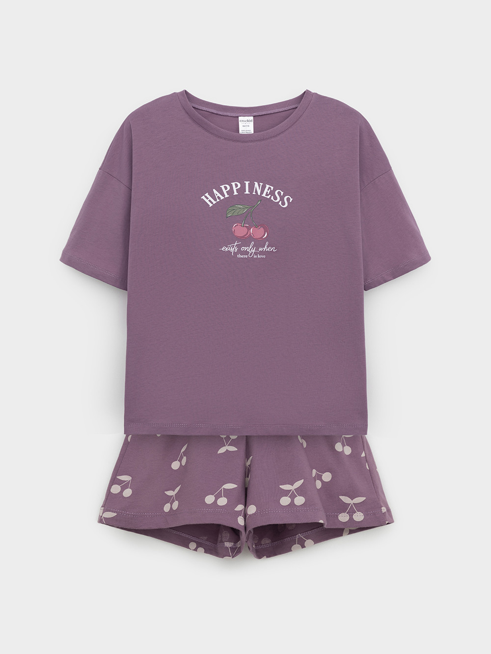 Пижама для девочки, артикул: МП 1658, цвет: бордовый, фото 2