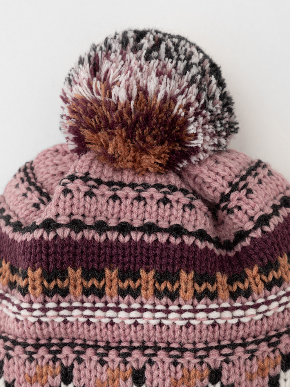 Шапка для девочки, артикул: КВ 20419/ш, цвет: розовый, фото 2