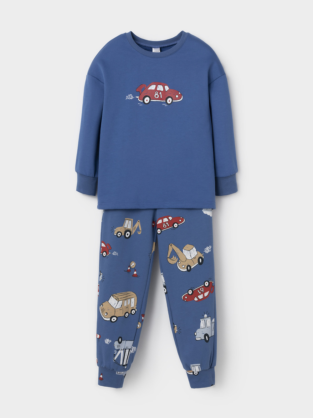 Пижама для мальчика, артикул: К 1567, цвет: ярко-синий, фото 2