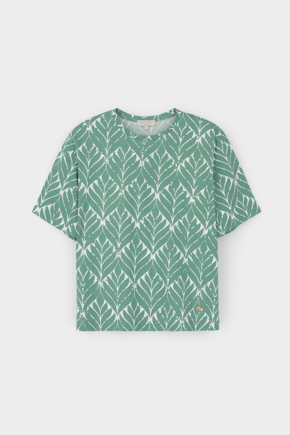 Футболки женские для мам, артикул: ЕВТ 3315, цвет: зеленый, фото 2