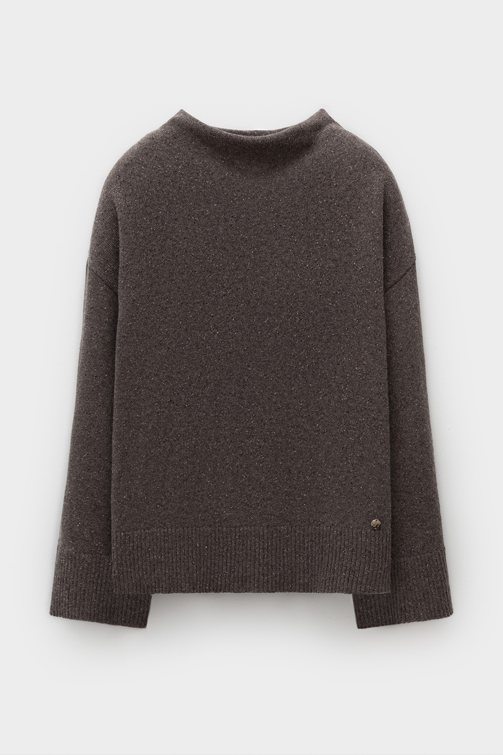 Джемперы женские для мам, артикул: ЕВ 30245/ш, цвет: коричневый, фото 2