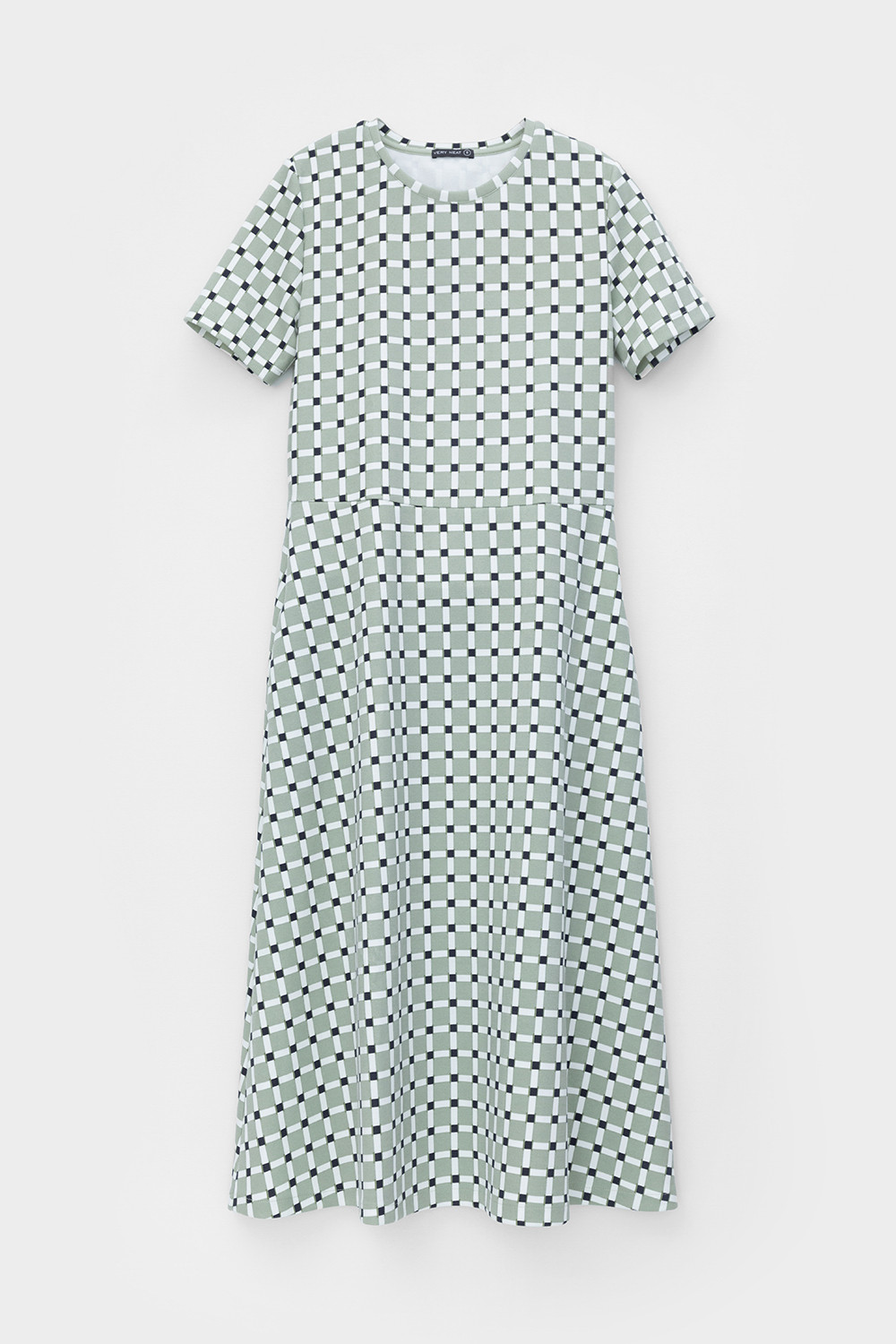 Платья женские для мам, артикул: ЕВТ 5044, цвет: хаки, фото 2