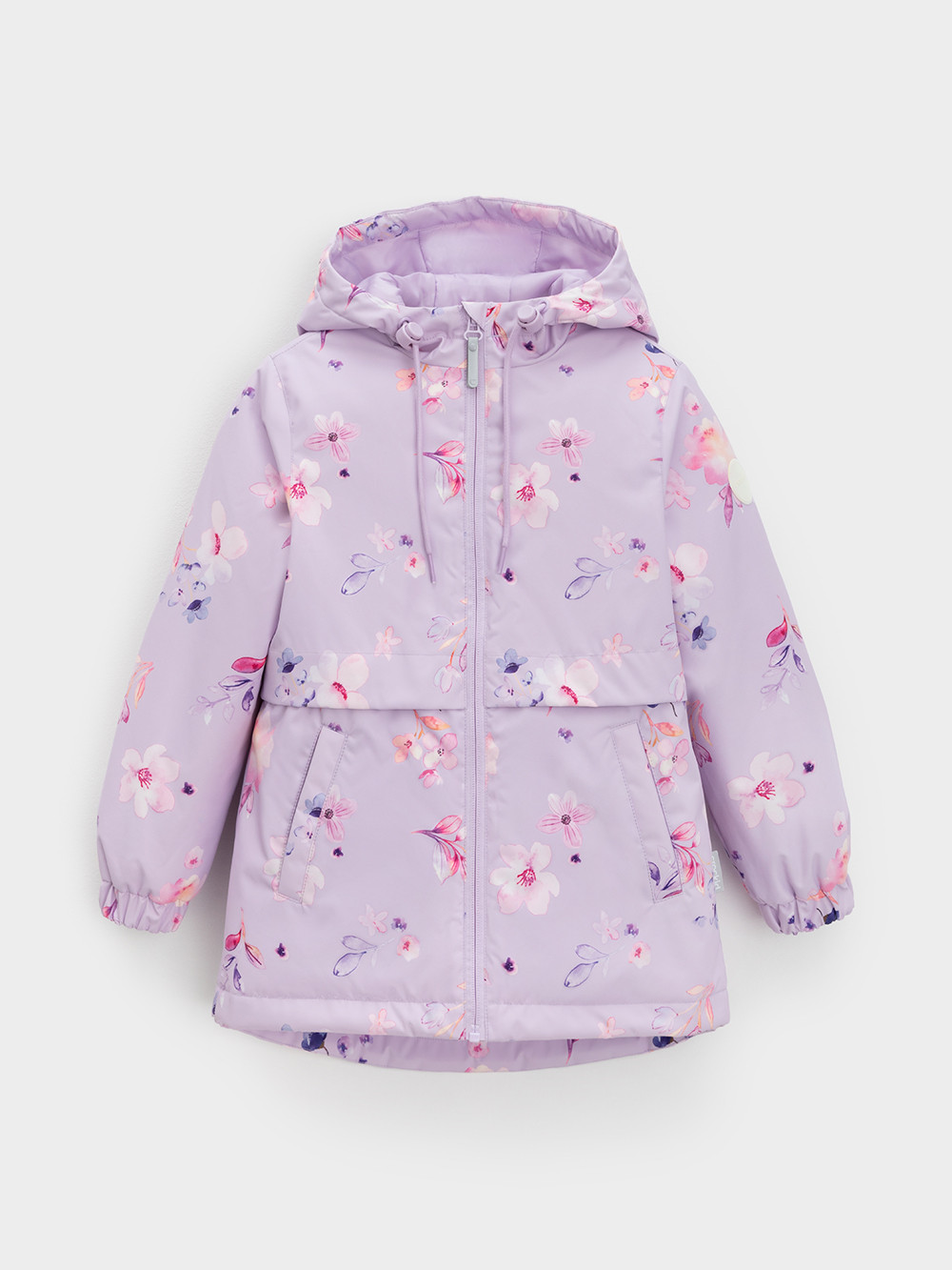 Куртка для девочки, артикул: ВК 32191/н/2 УЗГ, цвет: фиолетовый, фото 2