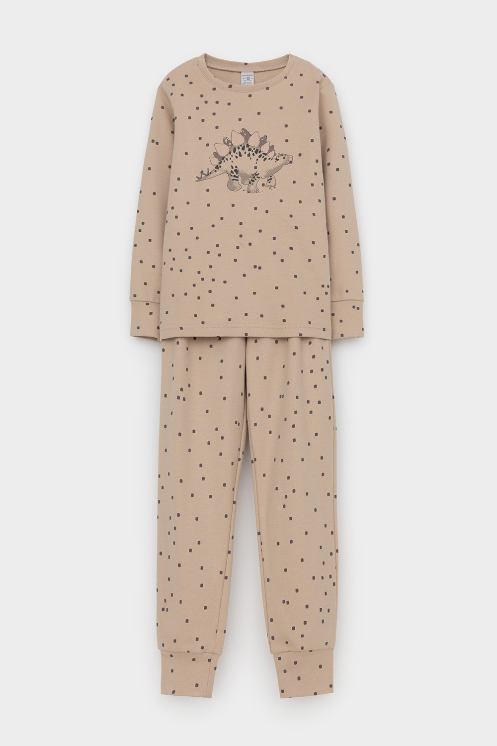 Пижама для мальчика, артикул: К 1621, цвет: бежевый, фото 2