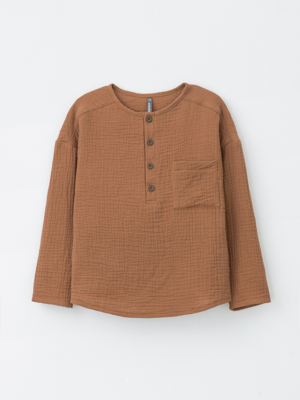 Рубашки, артикул: ТК 33012, цвет: коричневый, фото 2