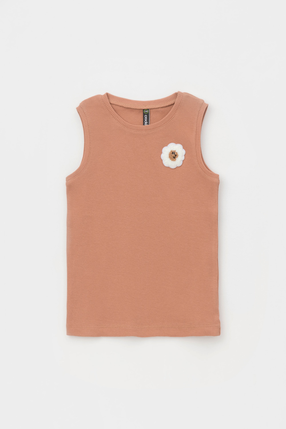 Футболка для девочки, артикул: КР 302466, цвет: коричневый, фото 2