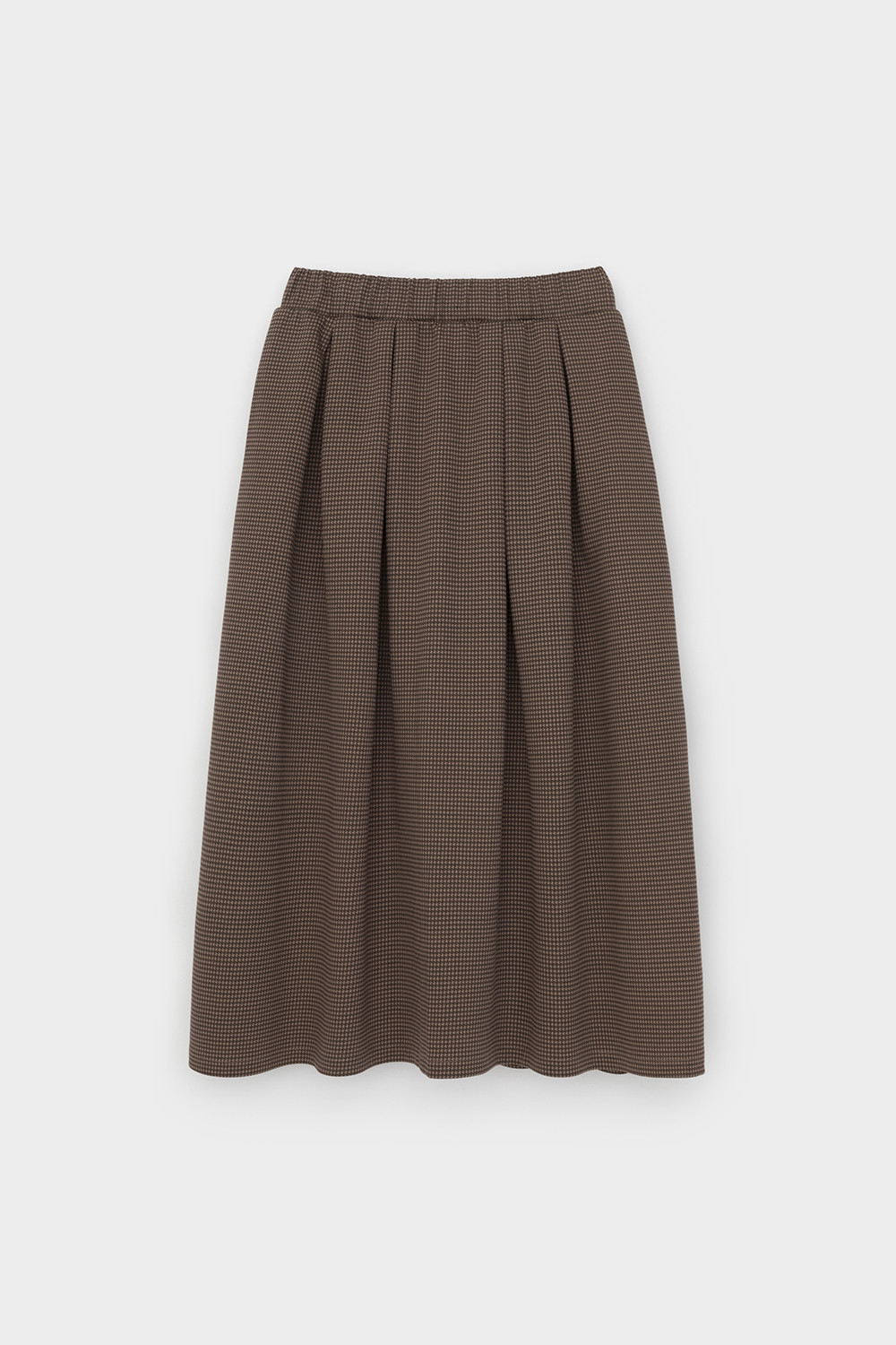 Юбки женские для мам, артикул: ЕВТ 7034, цвет: коричневый, фото 2