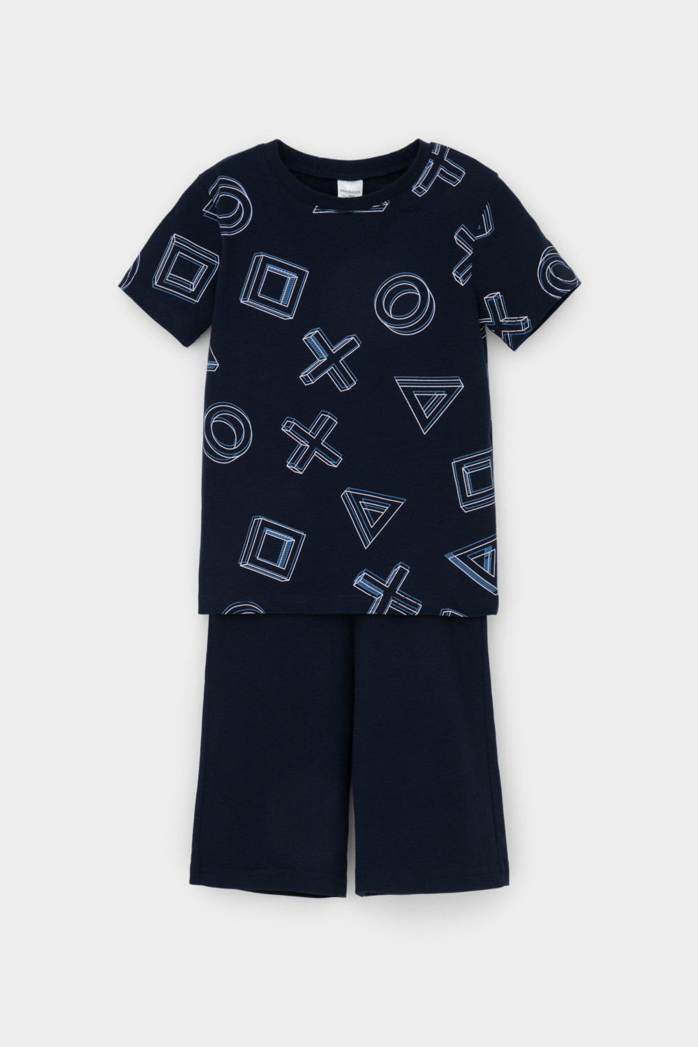 Пижама для мальчика, артикул: К 1614, цвет: темно-синий, фото 2