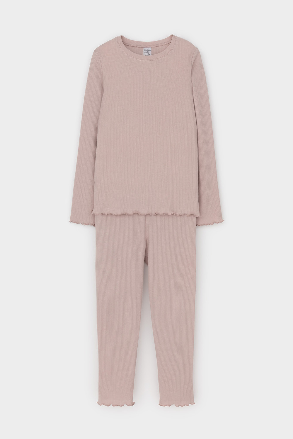 Пижама для девочки, артикул: К 1588, цвет: коричневый, фото 2