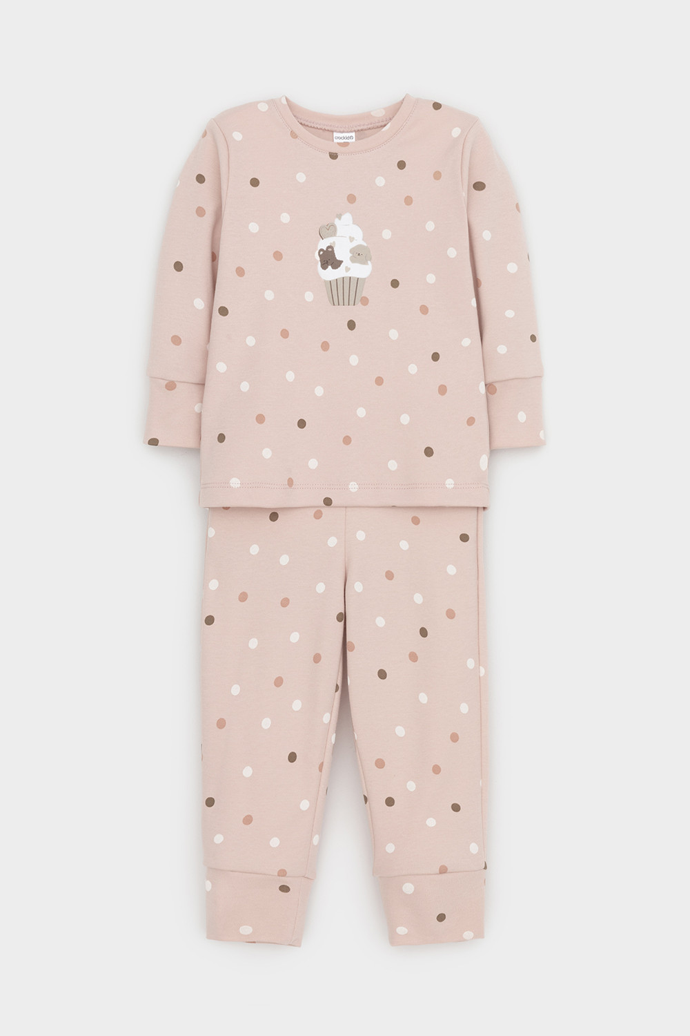 Пижама для девочки, артикул: К 1621, цвет: розовый, фото 2