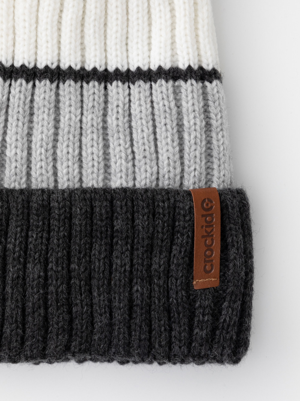 Шапка для мальчика, артикул: КВ 20409/ш, цвет: серый, фото 2