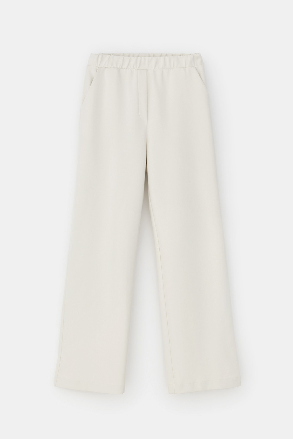 Брюки женские для мам, артикул: ЕВТ 4144, цвет: бежевый, фото 2