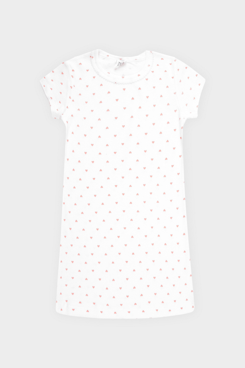 Ночная сорочка для девочки, артикул: К 1156, цвет: бежевый, фото 2