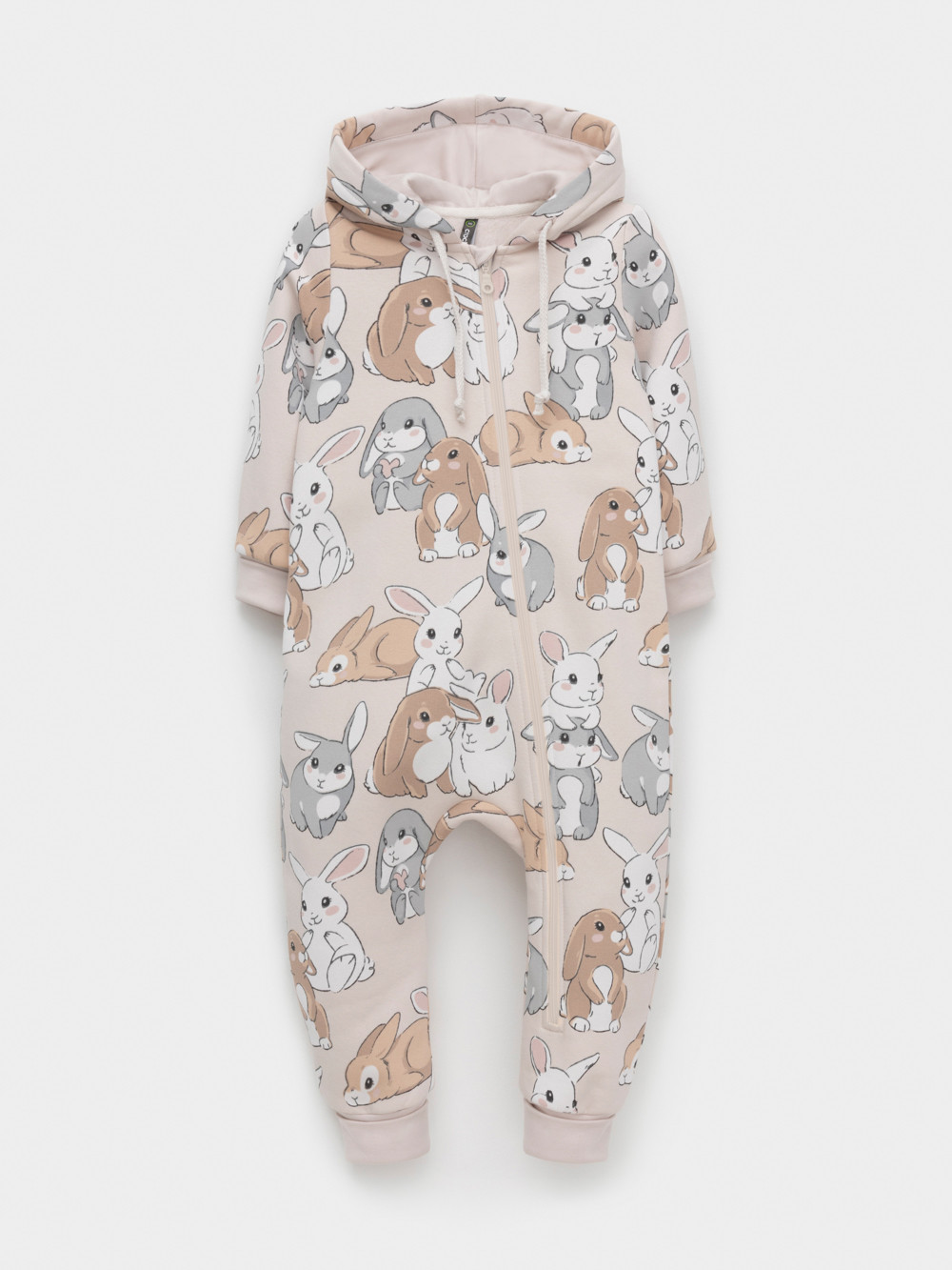 Комбинезон для девочки, артикул: КР 6555, цвет: бежевый, фото 2