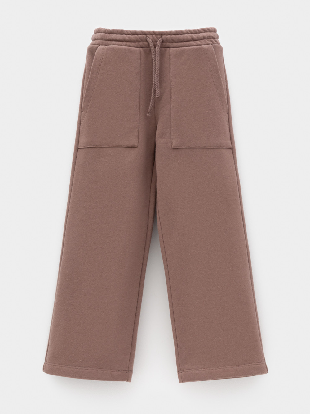 Брюки для девочки, артикул: КР 400847, цвет: кофейный, фото 2