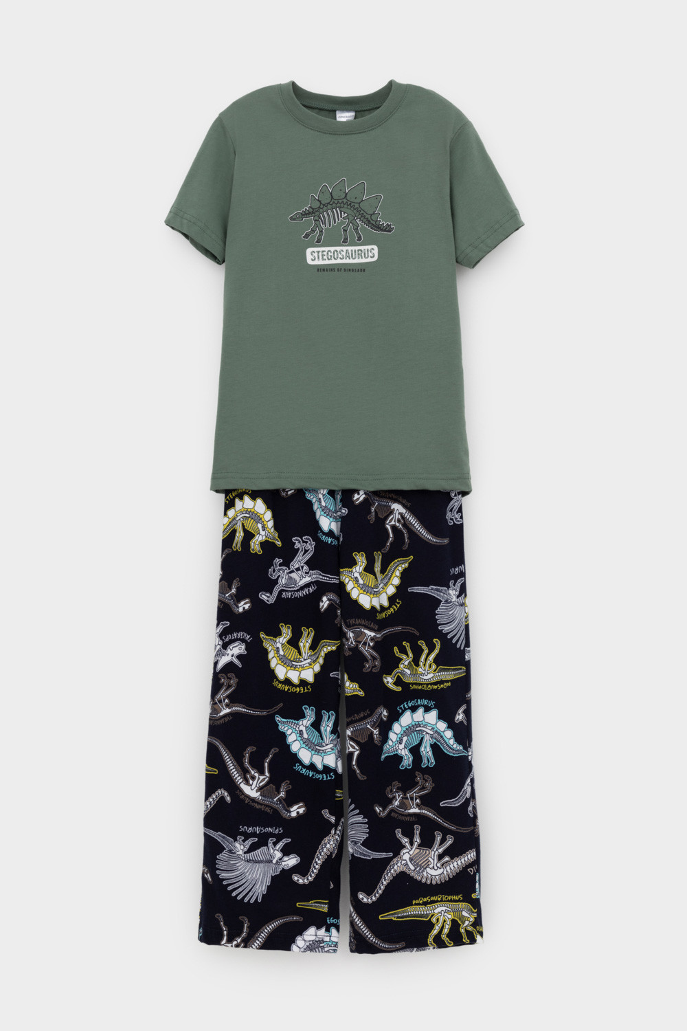 Пижама для мальчика, артикул: К 1599, цвет: зеленый, фото 2