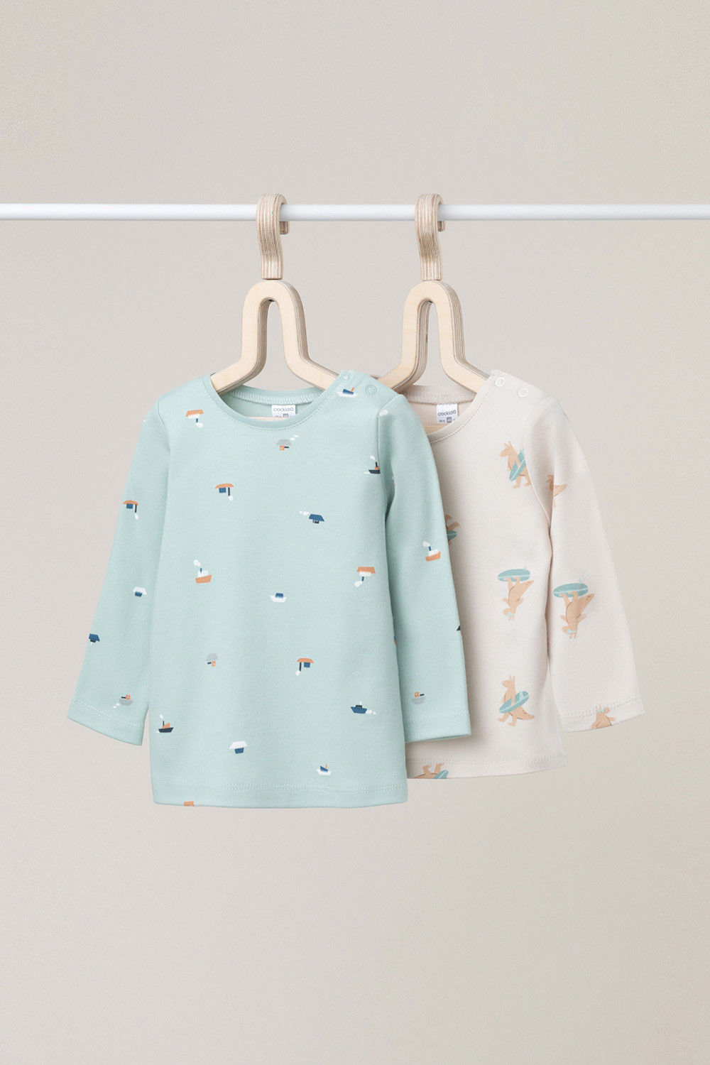 Джемпер для новорожденных, артикул: К 301944-2уп, цвет: голубой, фото 2