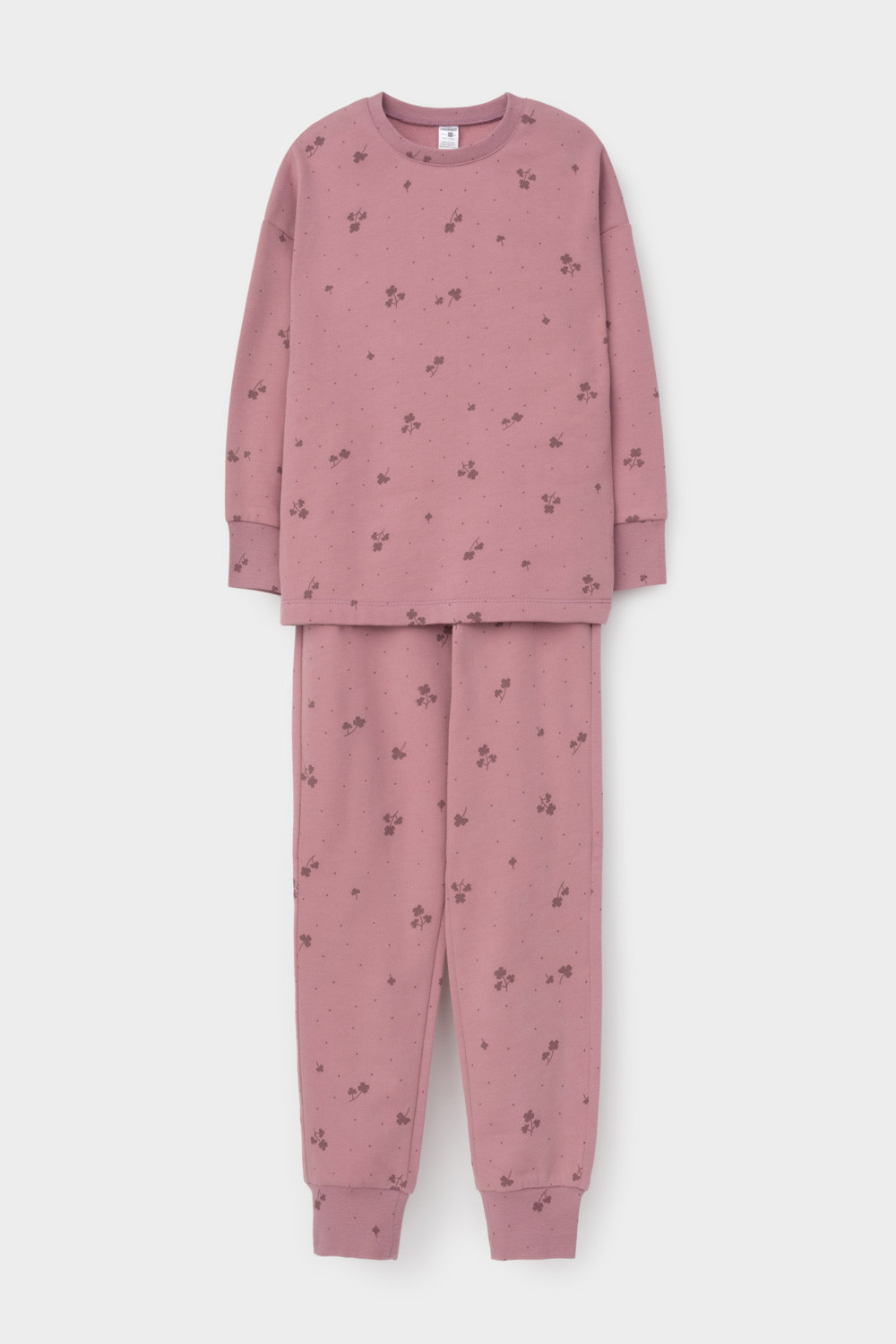 Пижама для девочки, артикул: К 1587, цвет: розовый, фото 2