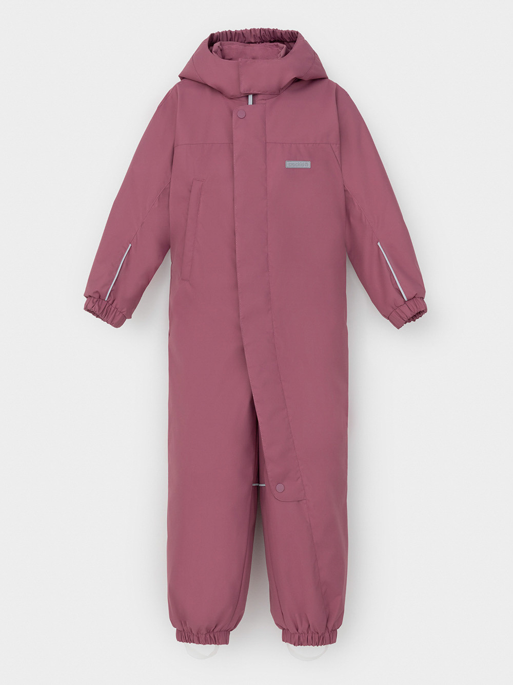Комбинезоны утепленные для девочки, артикул: ВК 60109/5 УЗГ, цвет: бордовый, фото 2