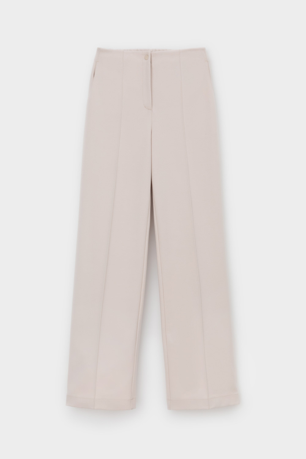 Брюки женские для мам, артикул: ЕВТ 4130, цвет: бежевый, фото 2