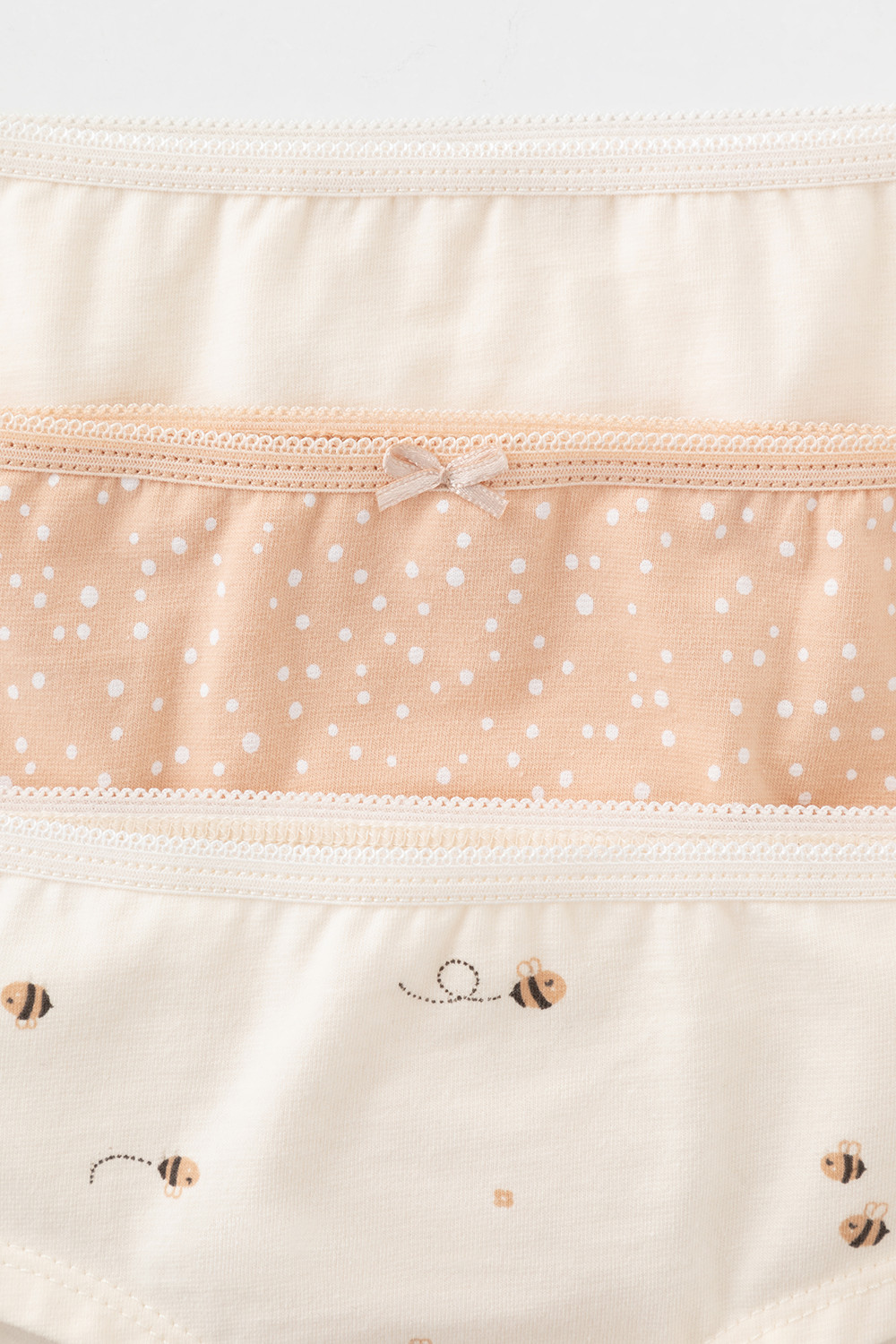 Трусы для девочки, артикул: К 1964-3уп, цвет: бежевый, фото 2