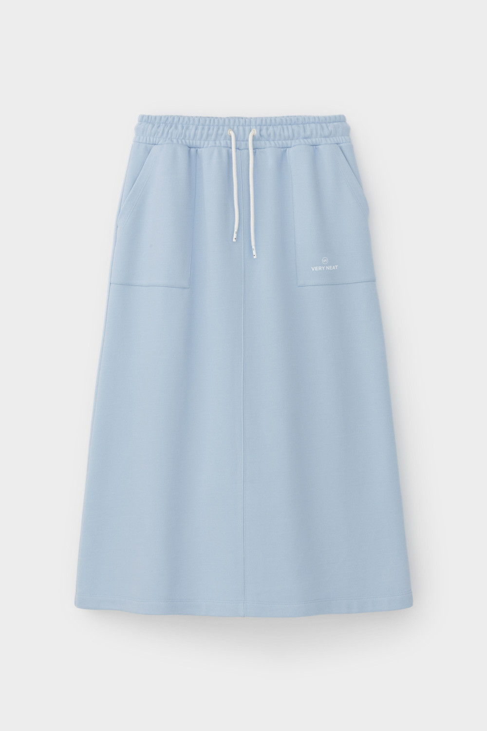 Юбки женские для мам, артикул: ЕВТ 7030, цвет: голубой, фото 2