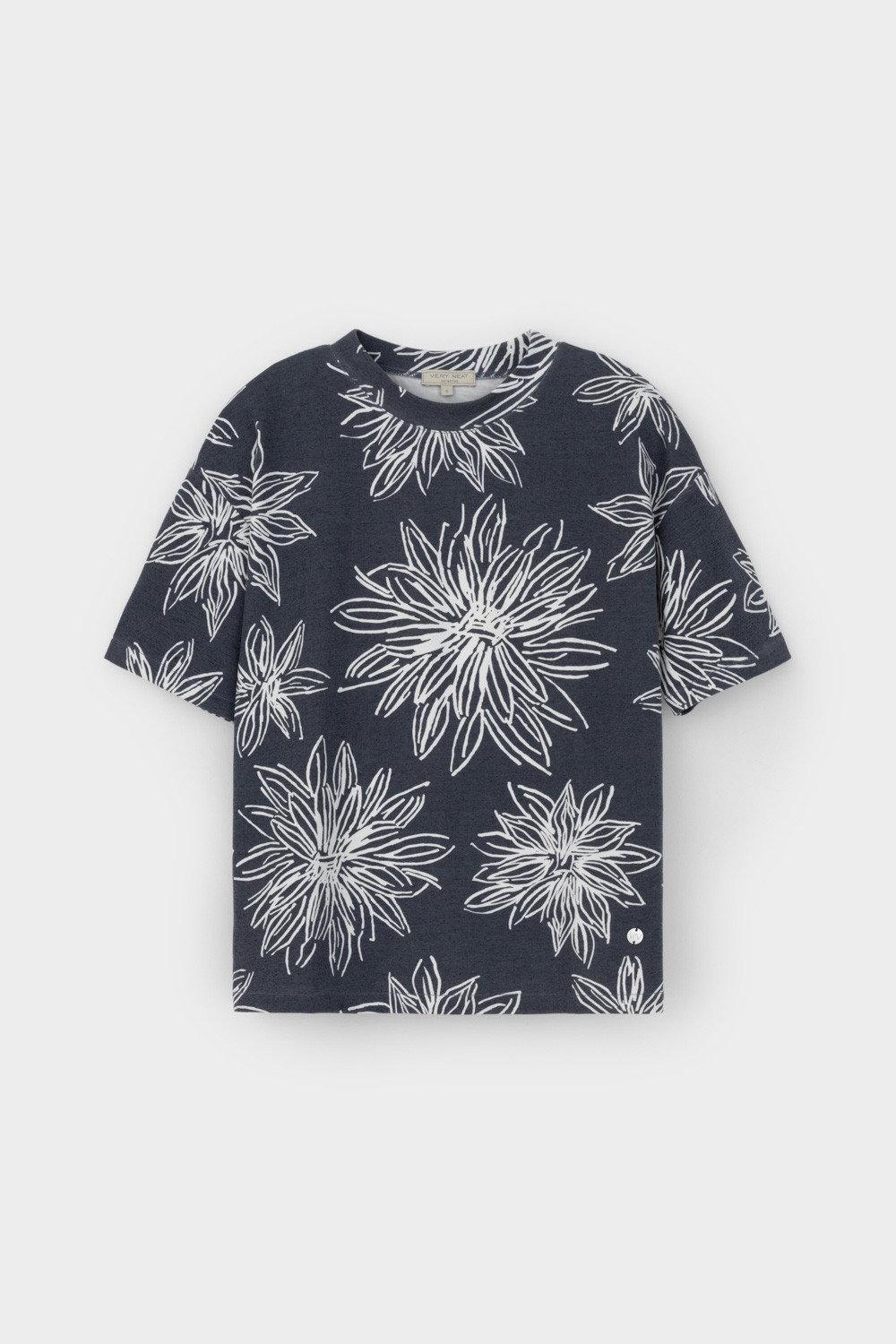 Футболки женские для мам, артикул: ЕВТ 3317, цвет: синий, фото 2