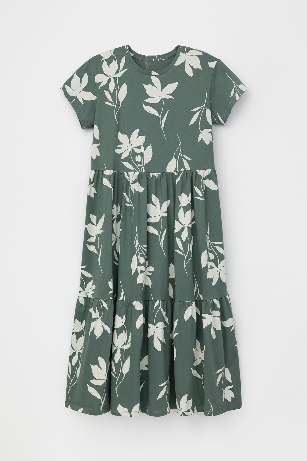 Платья женские для мам, артикул: ЕВТ 5019, цвет: зеленый, фото 2