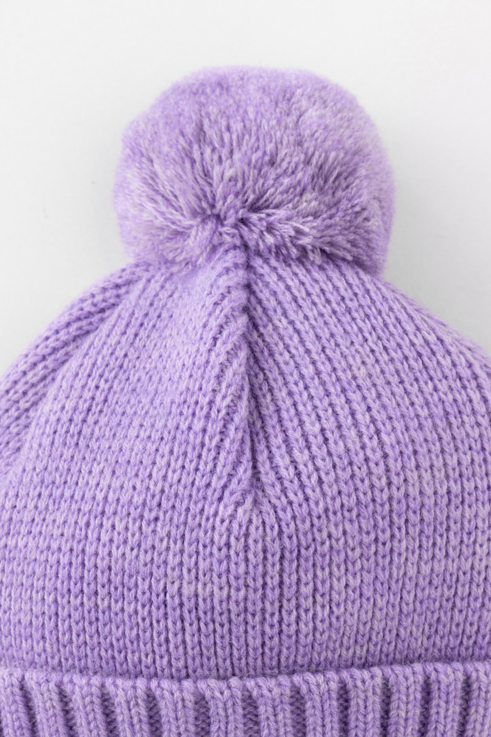 Шапка для девочки, артикул: КВ 20401/ш, цвет: фиолетовый, фото 2