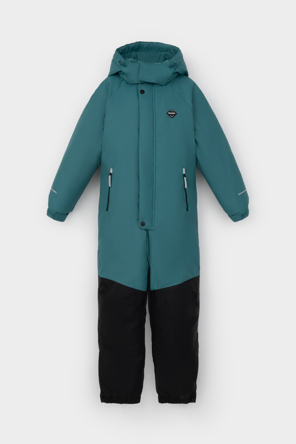 Комбинезоны утепленные для мальчика, артикул: ВК 60122/5 ГР, цвет: зеленый, фото 2