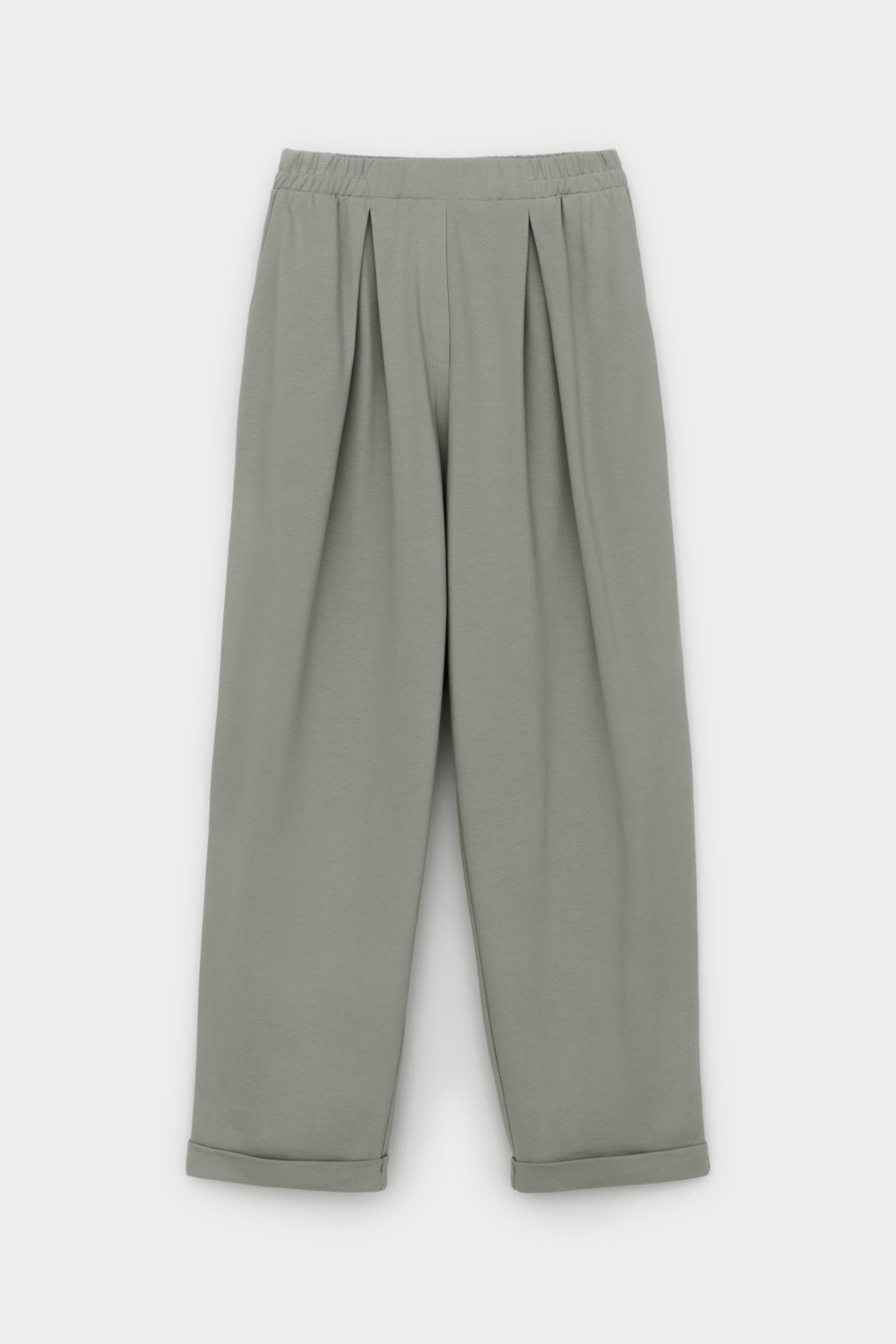 Брюки женские для мам, артикул: ЕВТ 4132, цвет: зеленый, фото 2