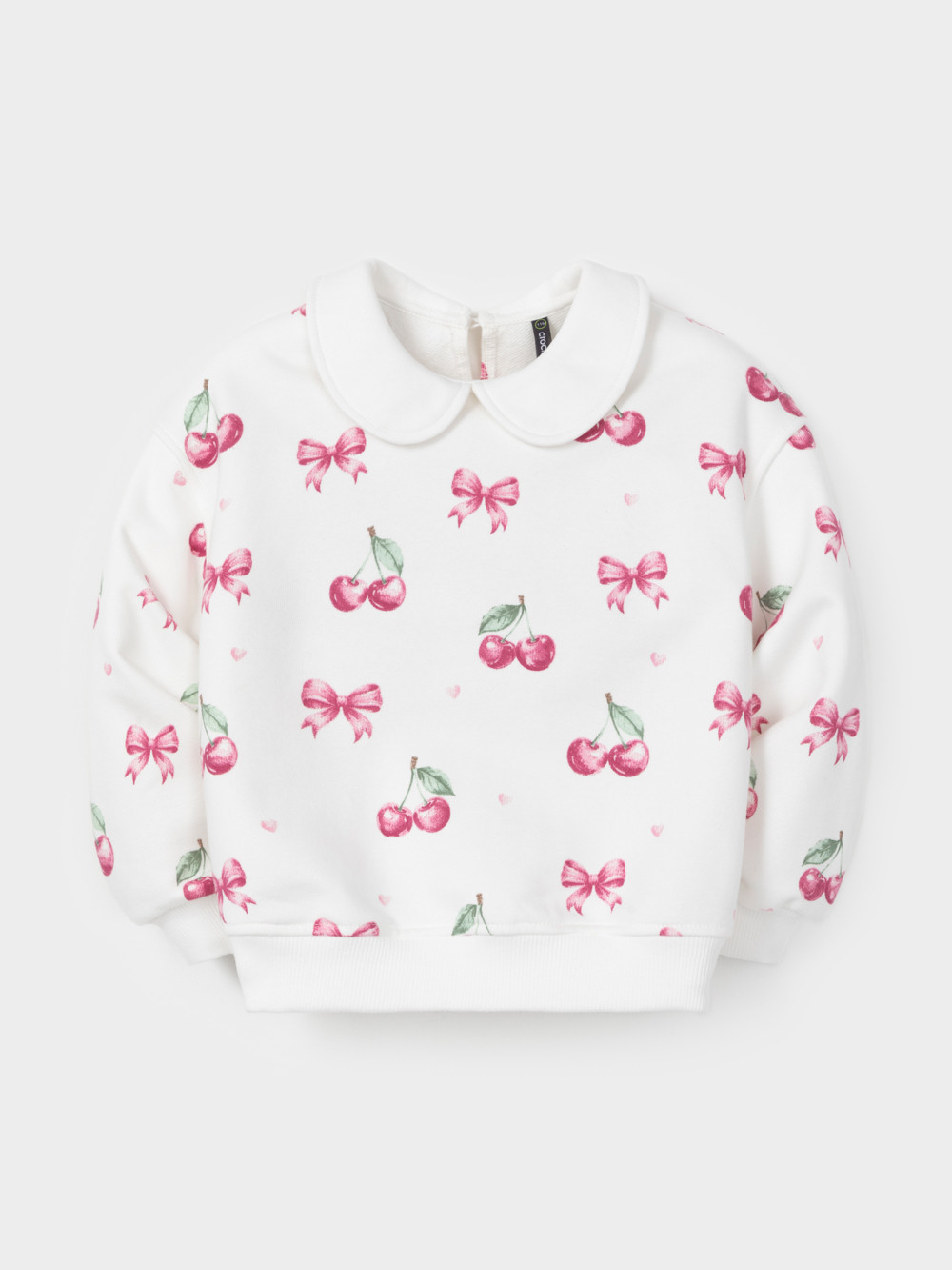 Свитшоты для девочки, артикул: КР 302961, цвет: сахар, фото 2