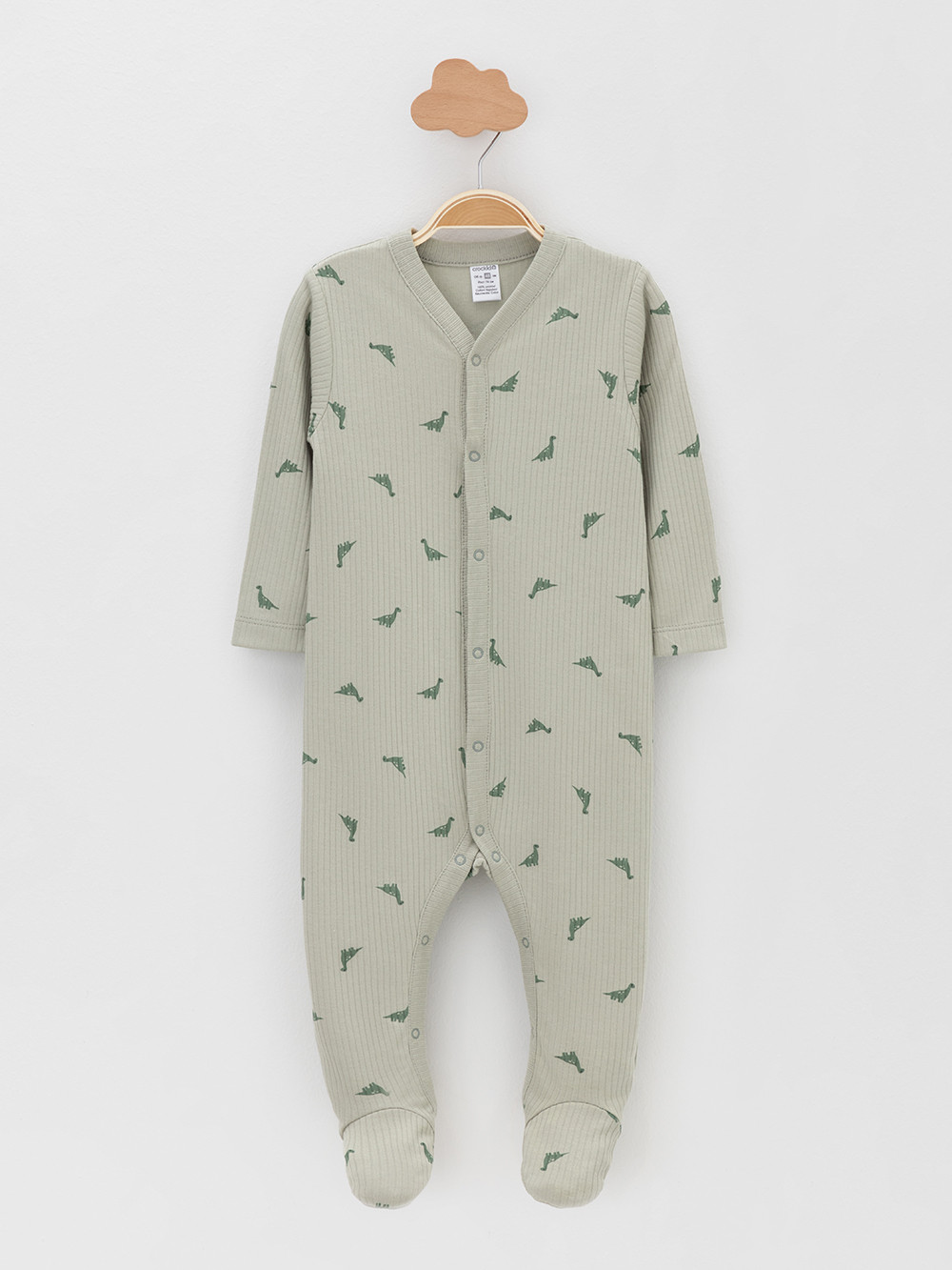 Комбинезон для новорожденных, артикул: К 6523-2уп, цвет: хаки, фото 2