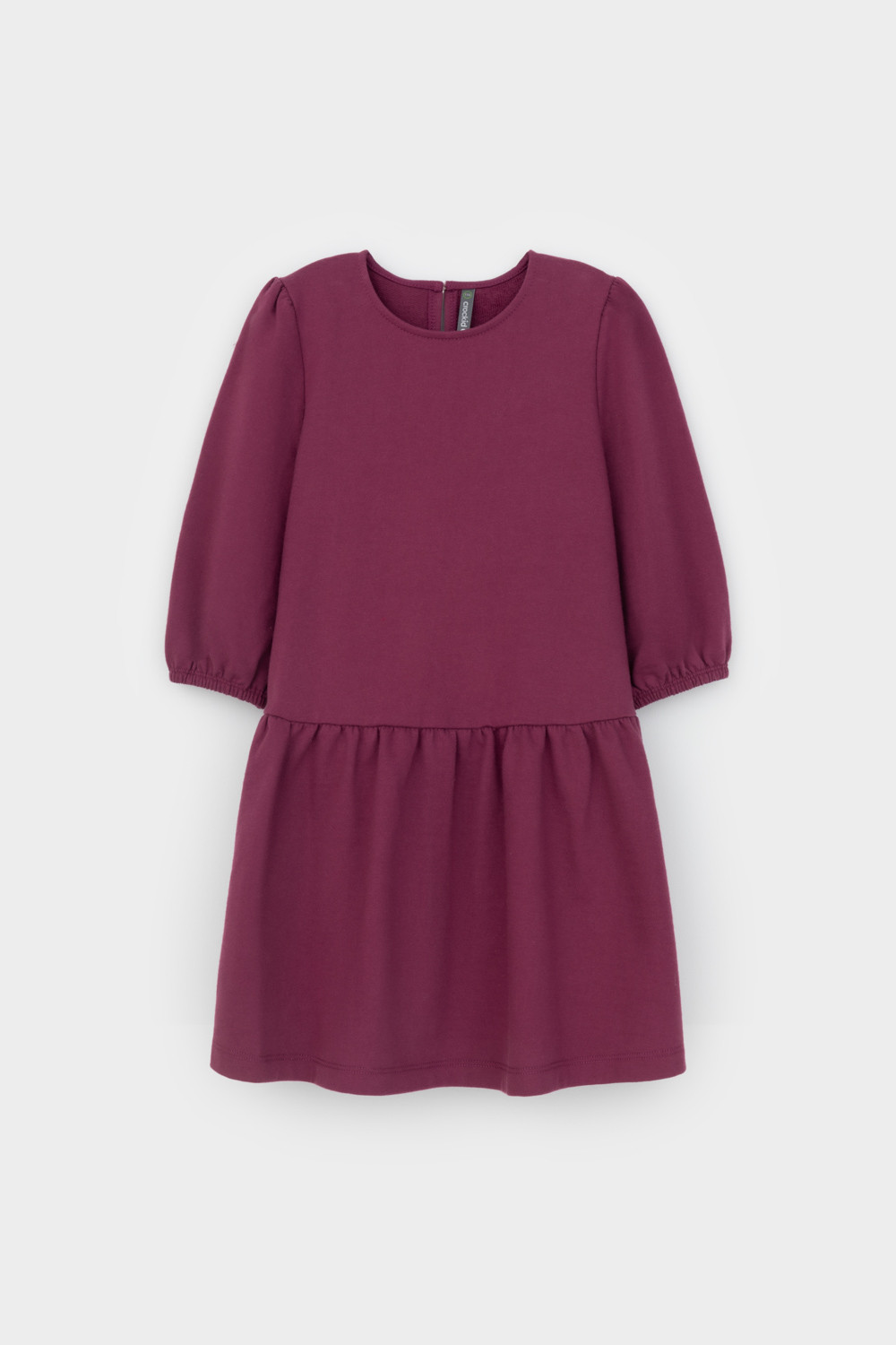 Платье для девочки, артикул: КР 5898, цвет: бордовый, фото 2