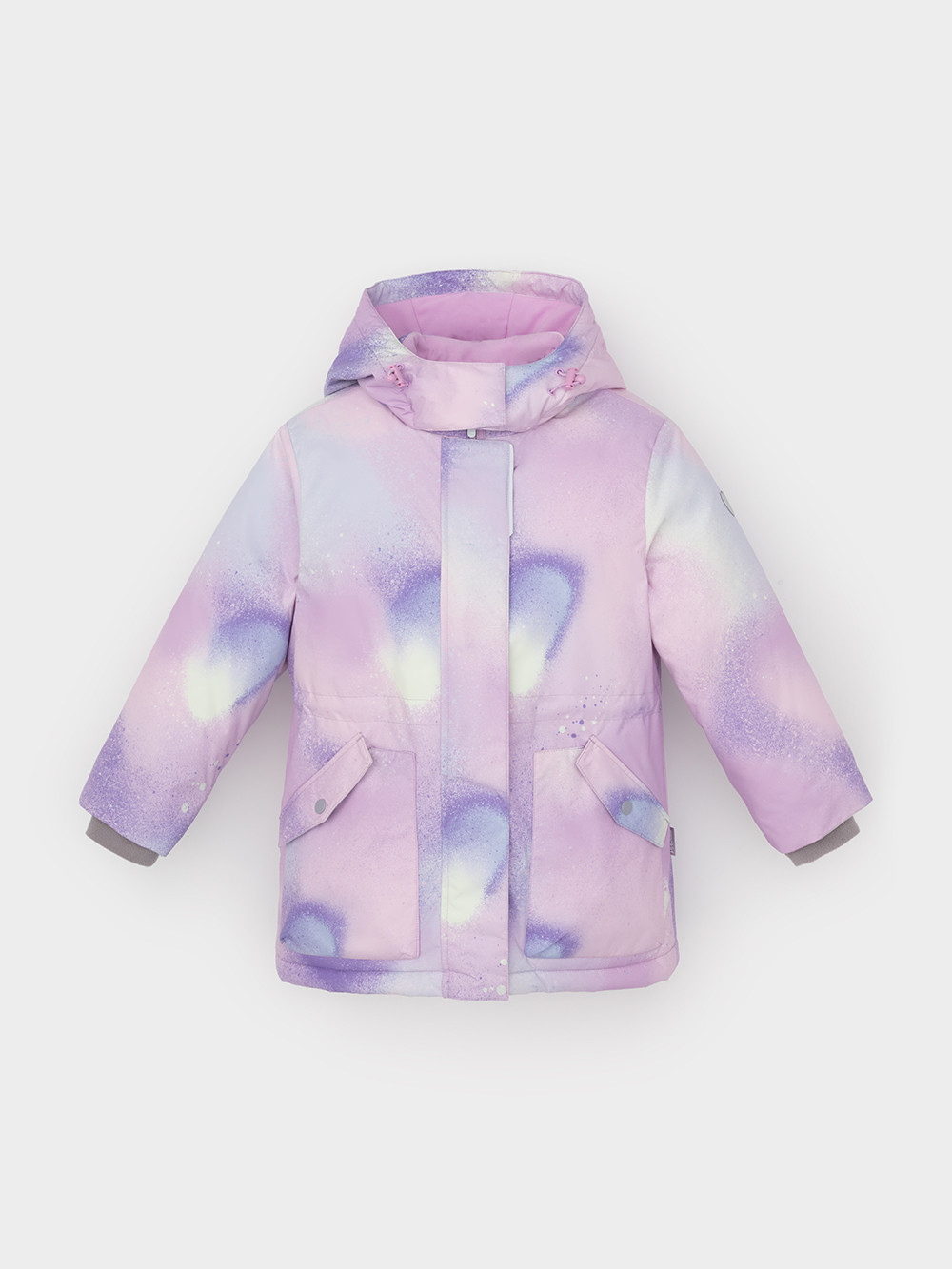 Куртка для девочки, артикул: ВК 38120/н/3 ГР, цвет: розовый, фото 2