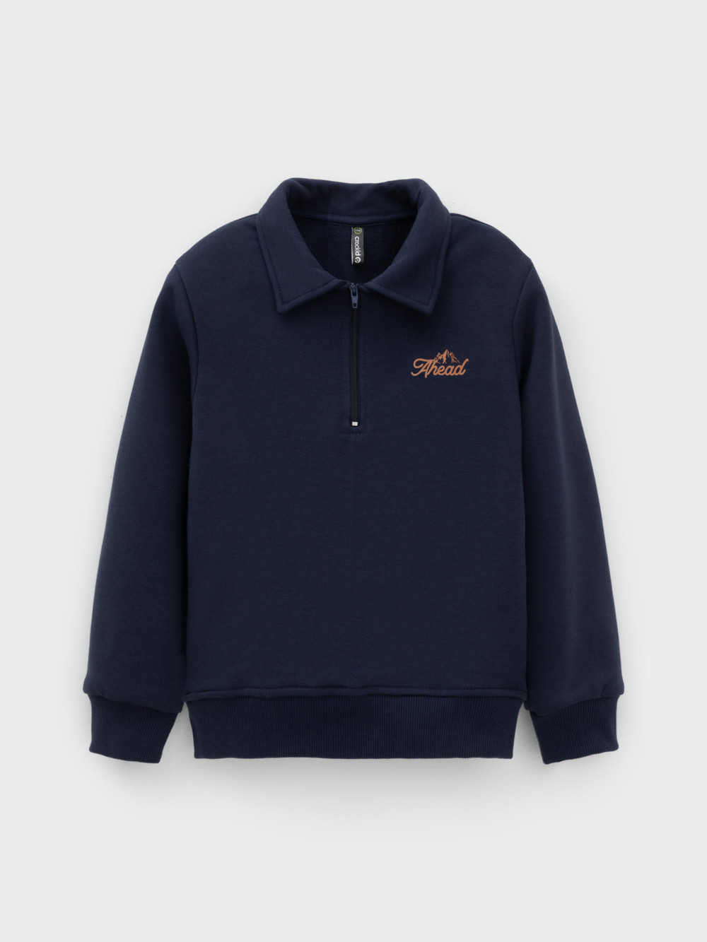 Свитшоты для мальчика, артикул: КР 302798, цвет: темно-синий, фото 2