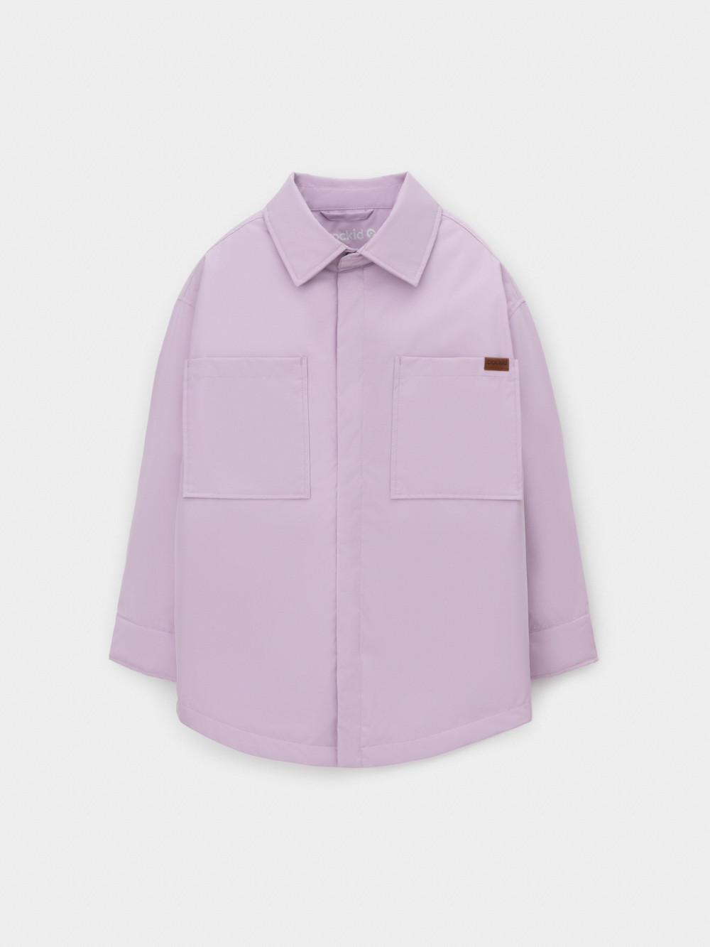 Куртка для девочки, артикул: ВК 32182/1 ГР, цвет: фиолетовый, фото 2