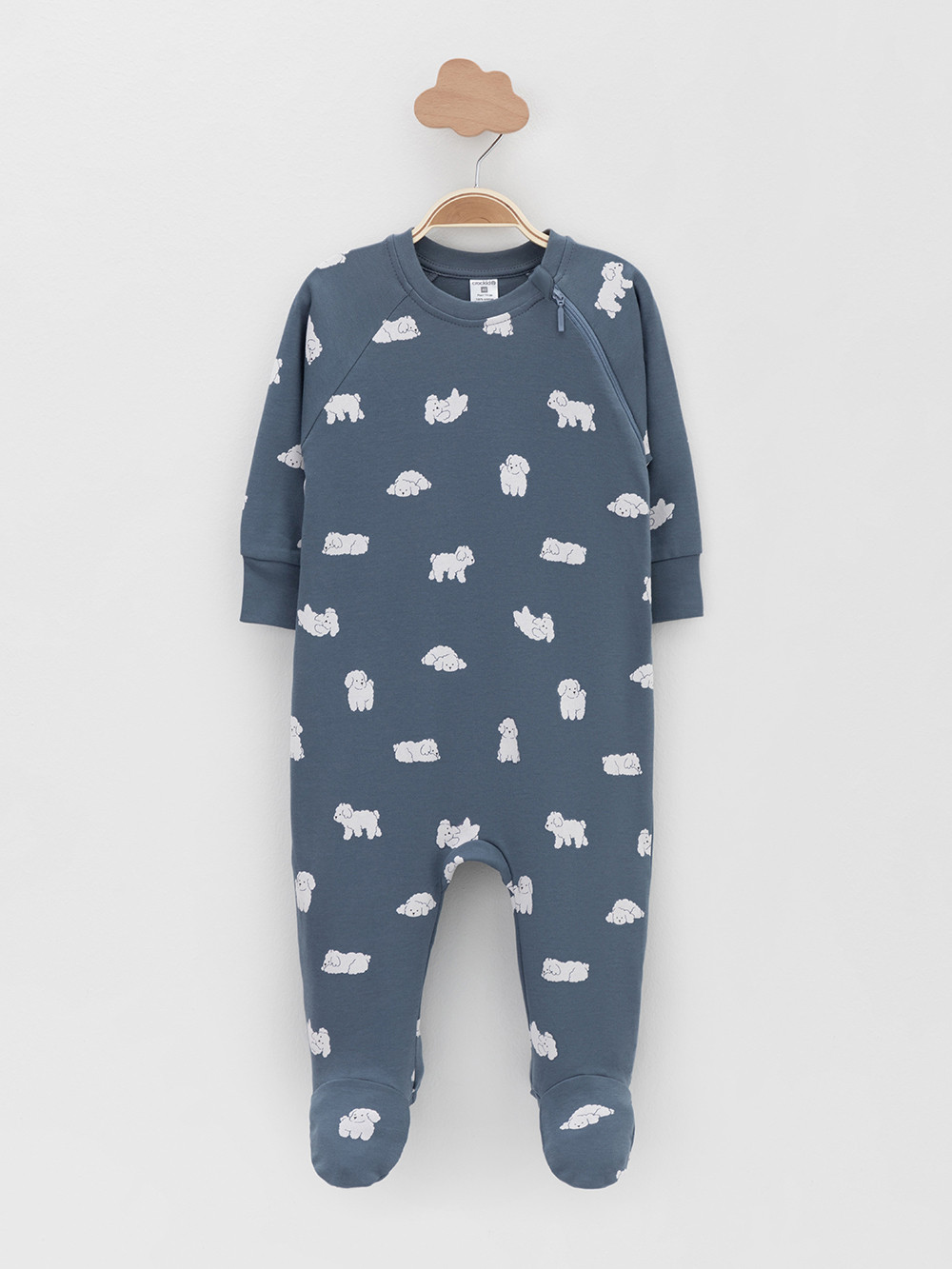 Комбинезон для новорожденных, артикул: К 6444-2уп, цвет: синий, фото 2