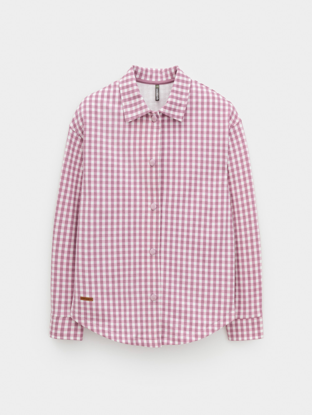 Рубашка для девочки, артикул: КР 302567, цвет: бордовый, фото 2