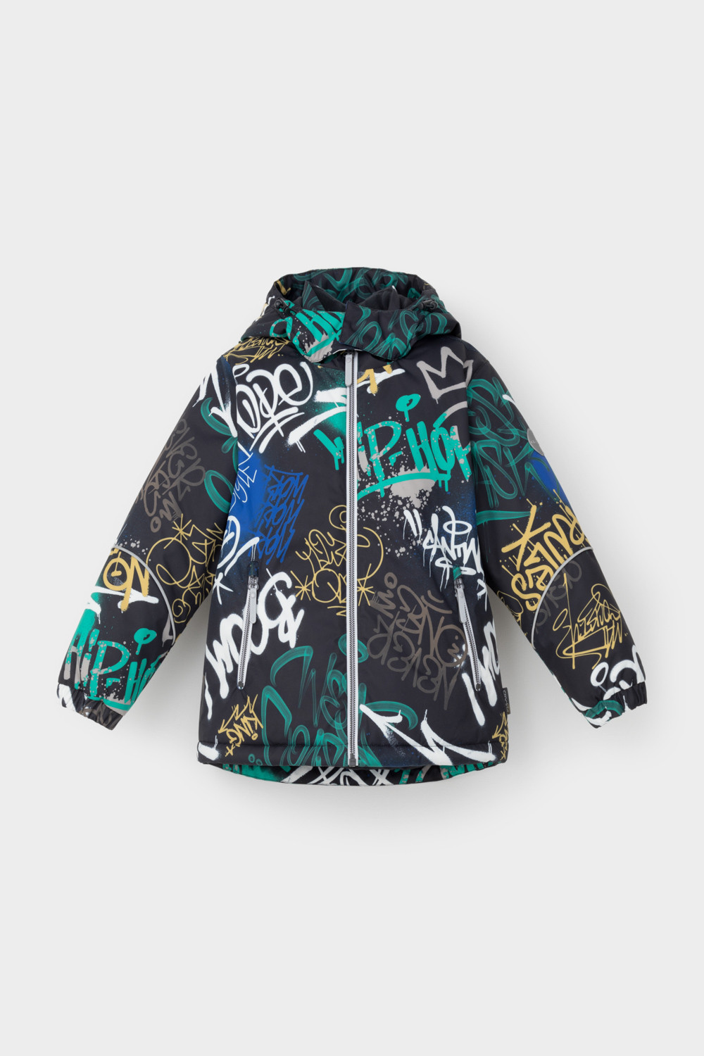 Куртки для мальчика, артикул: ВК 36089/н/4 ГР (122-146), цвет: черный3, фото 2