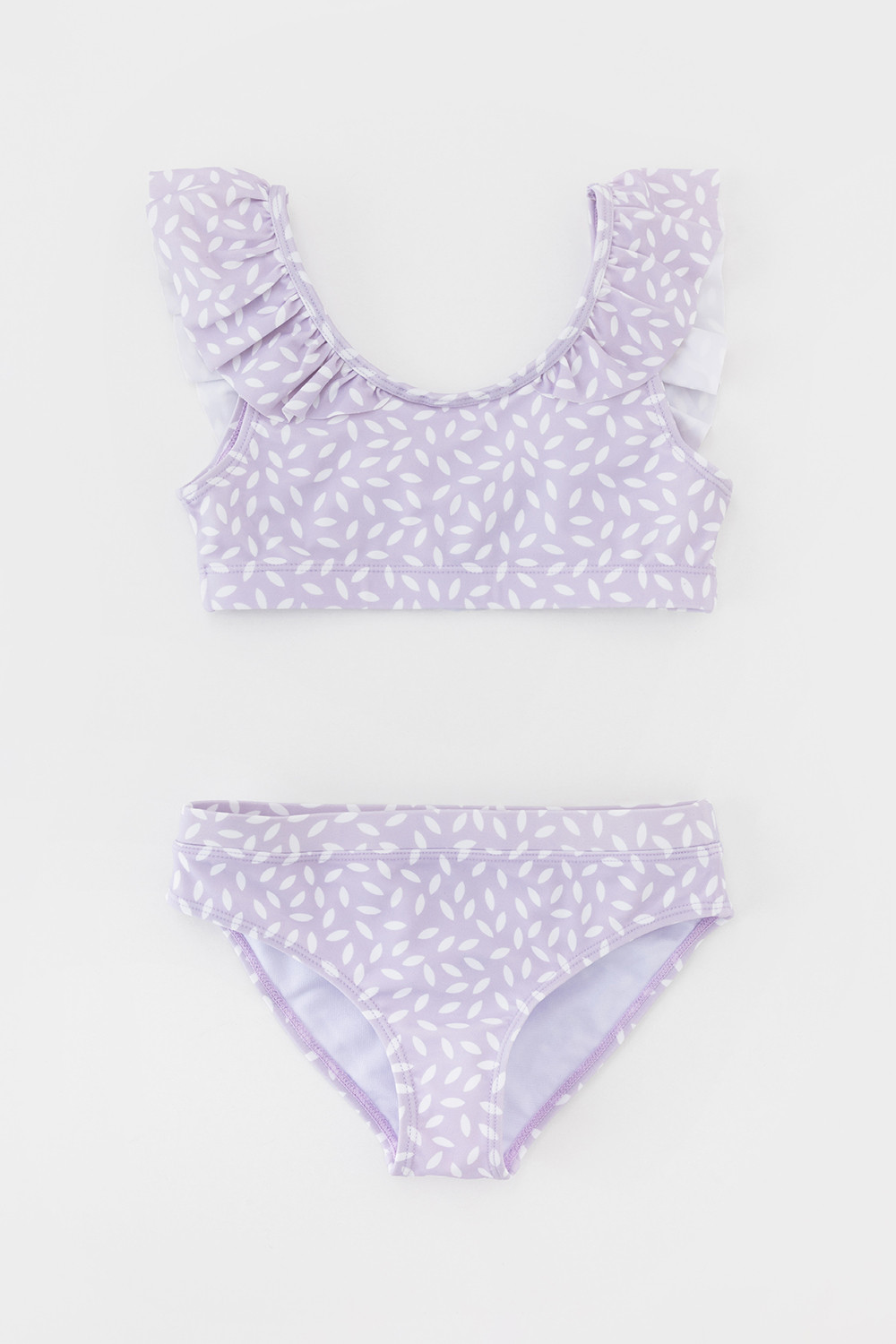 Купальник для девочки, артикул: ТК 17011/1н ФВ, цвет: фиолетовый, фото 2