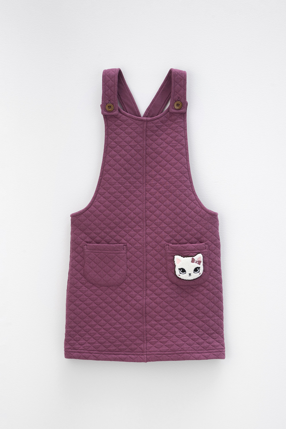 Сарафан для девочки, артикул: КР 5712, цвет: фиолетовый, фото 2