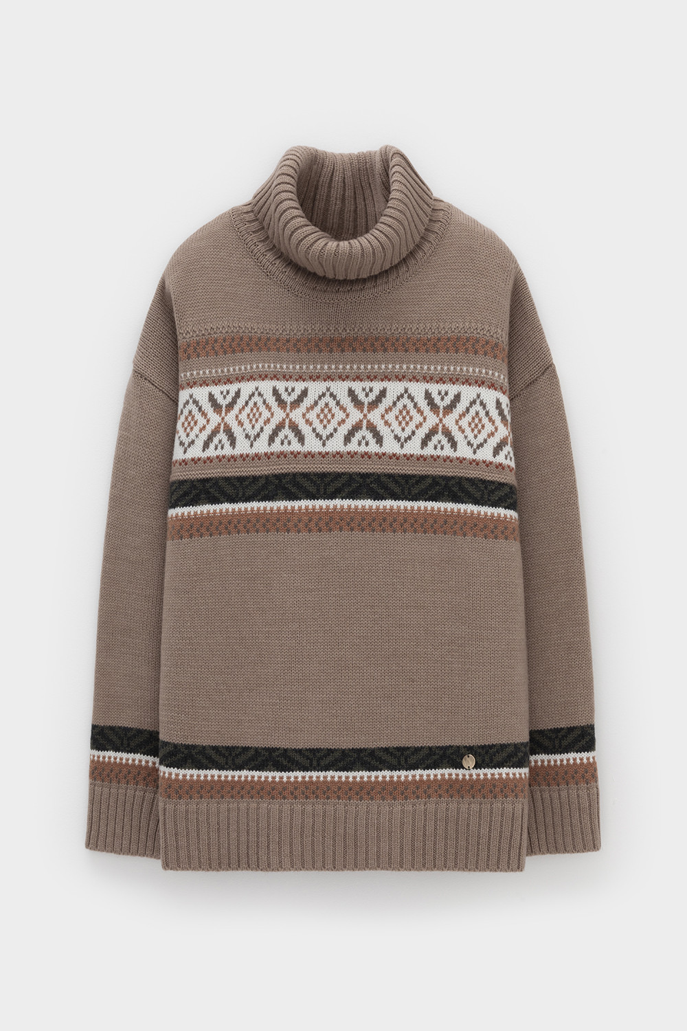 Джемперы женские для мам, артикул: ЕВ 30286/ш, цвет: бежевый, фото 2