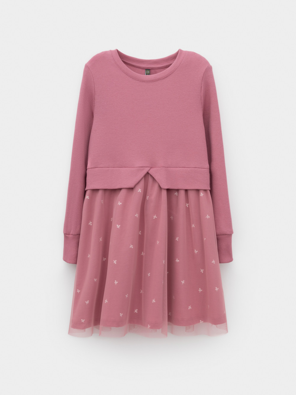 Платье для девочки, артикул: К 5833, цвет: розовый, фото 2