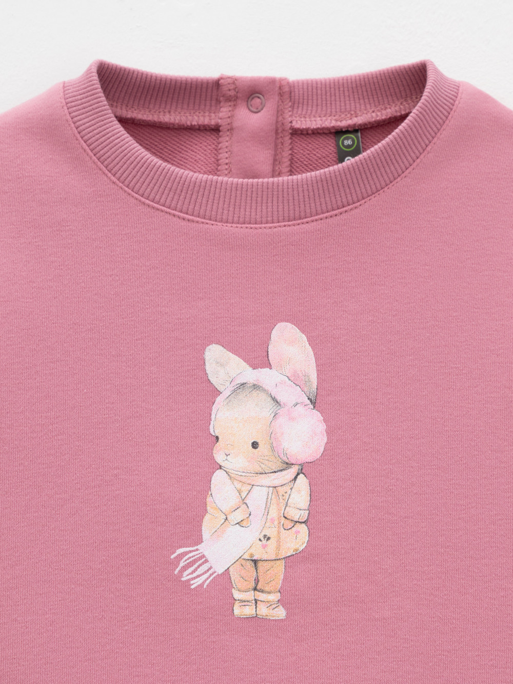 Свитшоты для девочки, артикул: КР 302874, цвет: розовый, фото 2