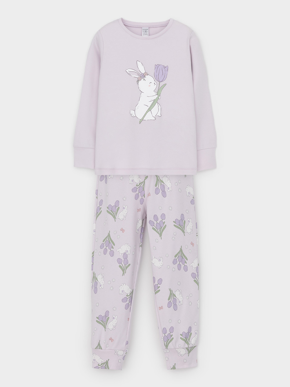 Пижама для девочки, артикул: К 1541, цвет: фиолетовый
