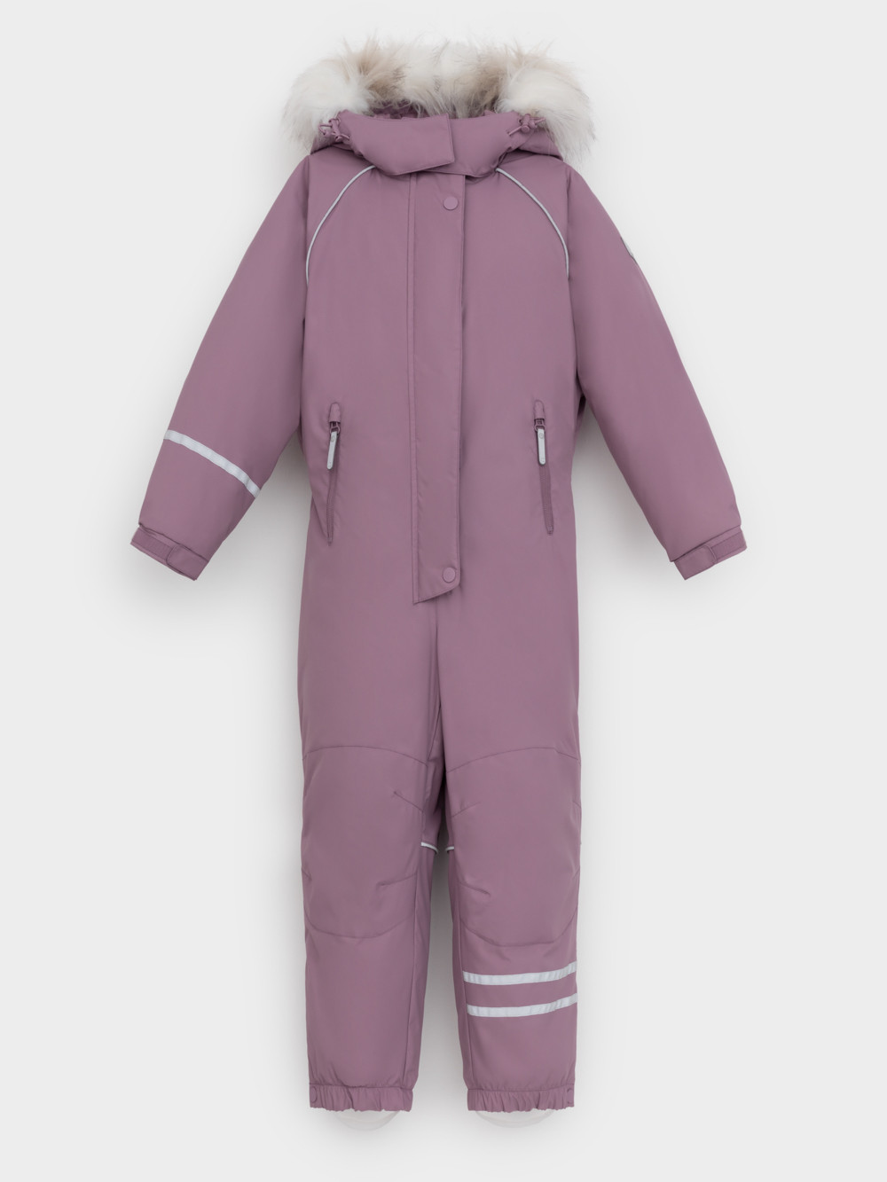 Комбинезоны утепленные для девочки, артикул: ВК 60102/10 ГР (128-158), цвет: бордовый, фото 2