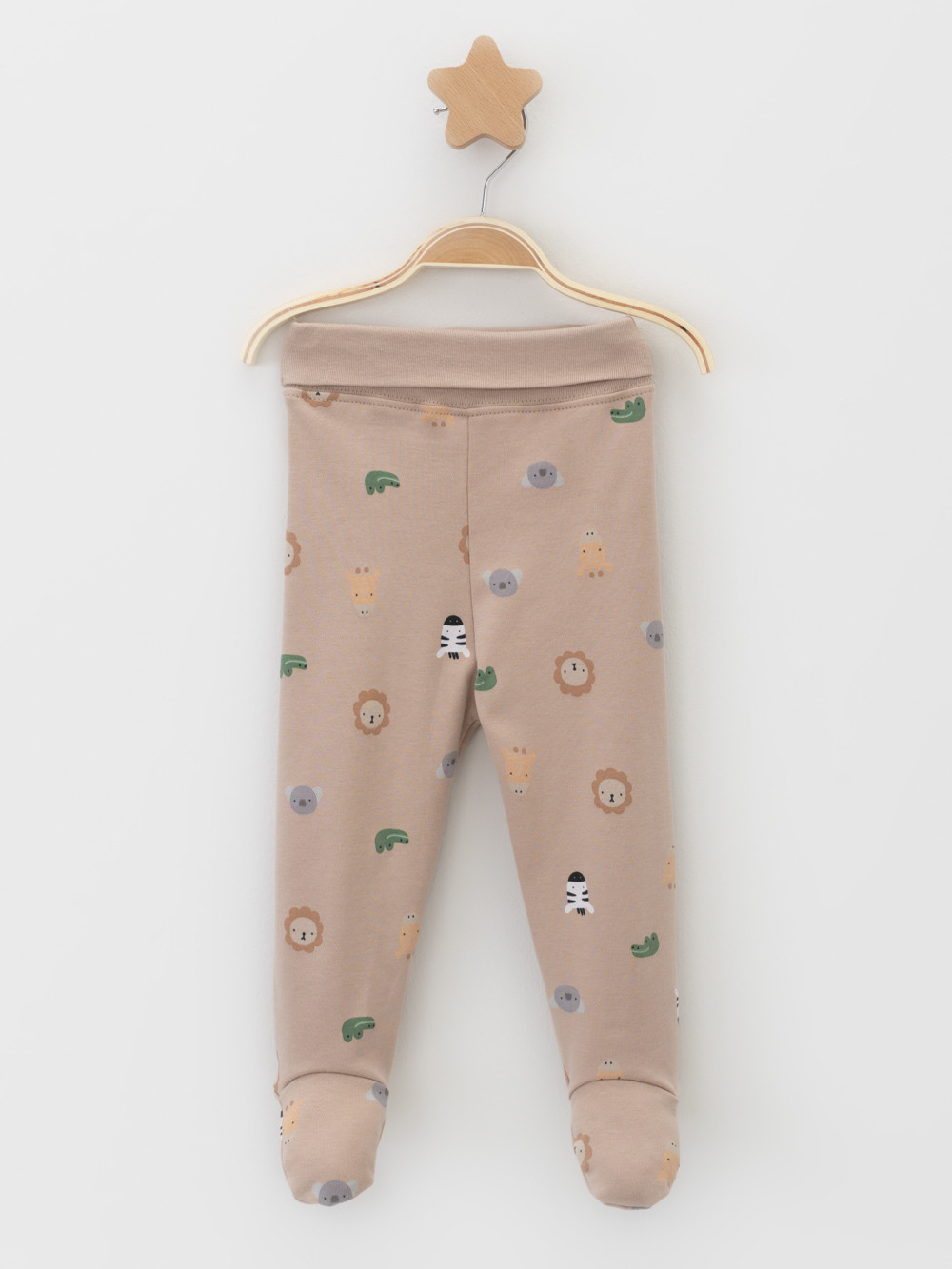 Ползунки для новорожденных, артикул: К 400220-2уп, цвет: бежевый, фото 2