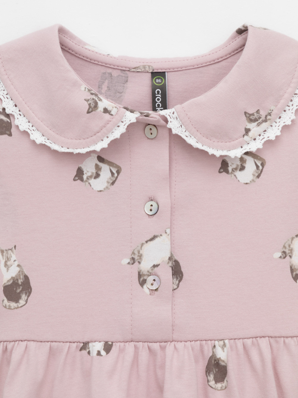 Платье для девочки, артикул: КР 5932, цвет: розовый, фото 2