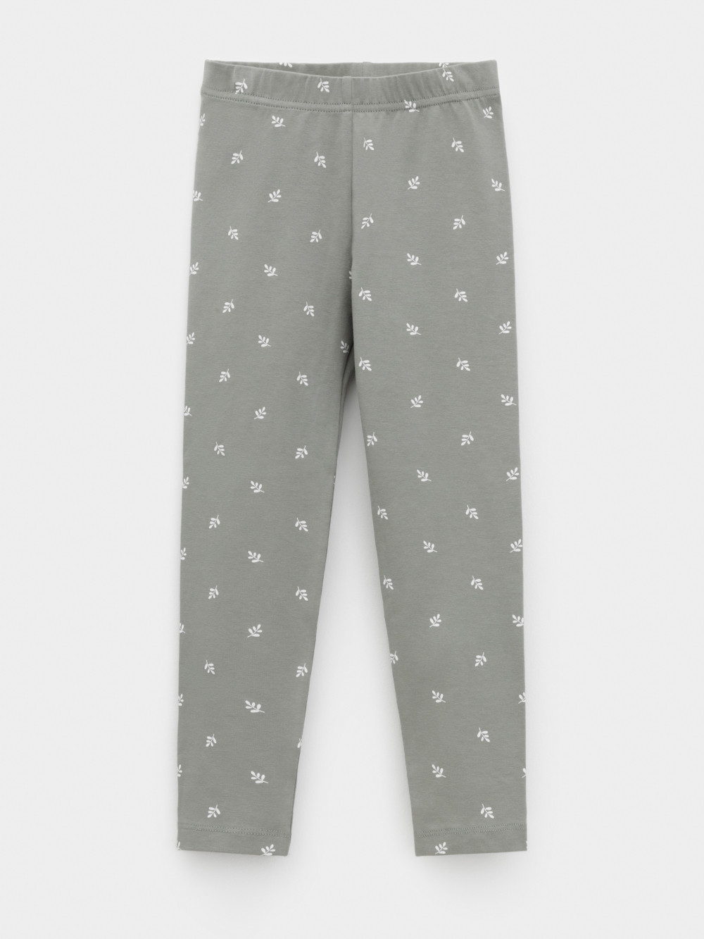 Лосины для девочки, артикул: КР 4074, цвет: хаки, фото 2